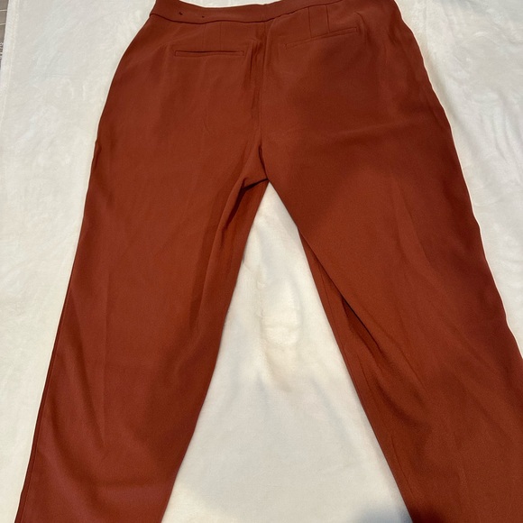 Express women’s pantsuit size L rust color - Picture 2 of 13